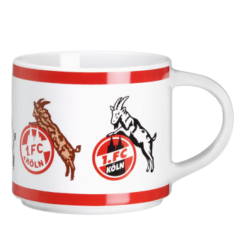 Preview: 1. FC Köln - Tasse "Retro Logos" XXL